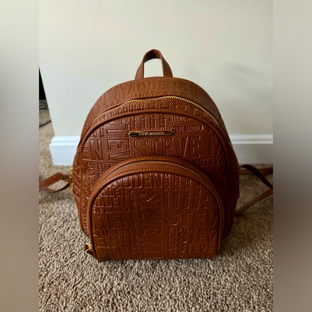 Brown Steve Madden Backpack